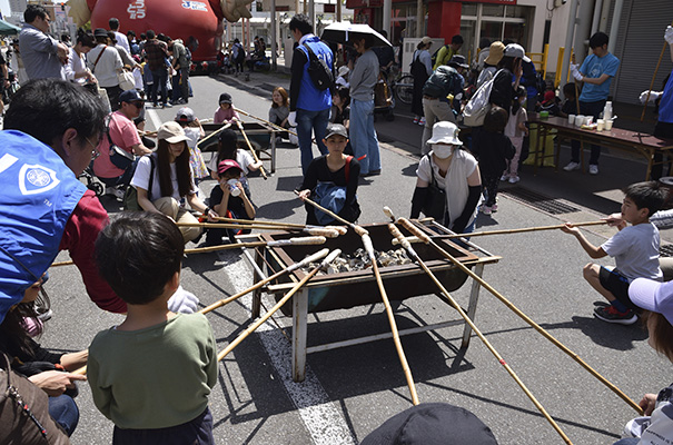 グルメコーナー・青年会議所棒パン